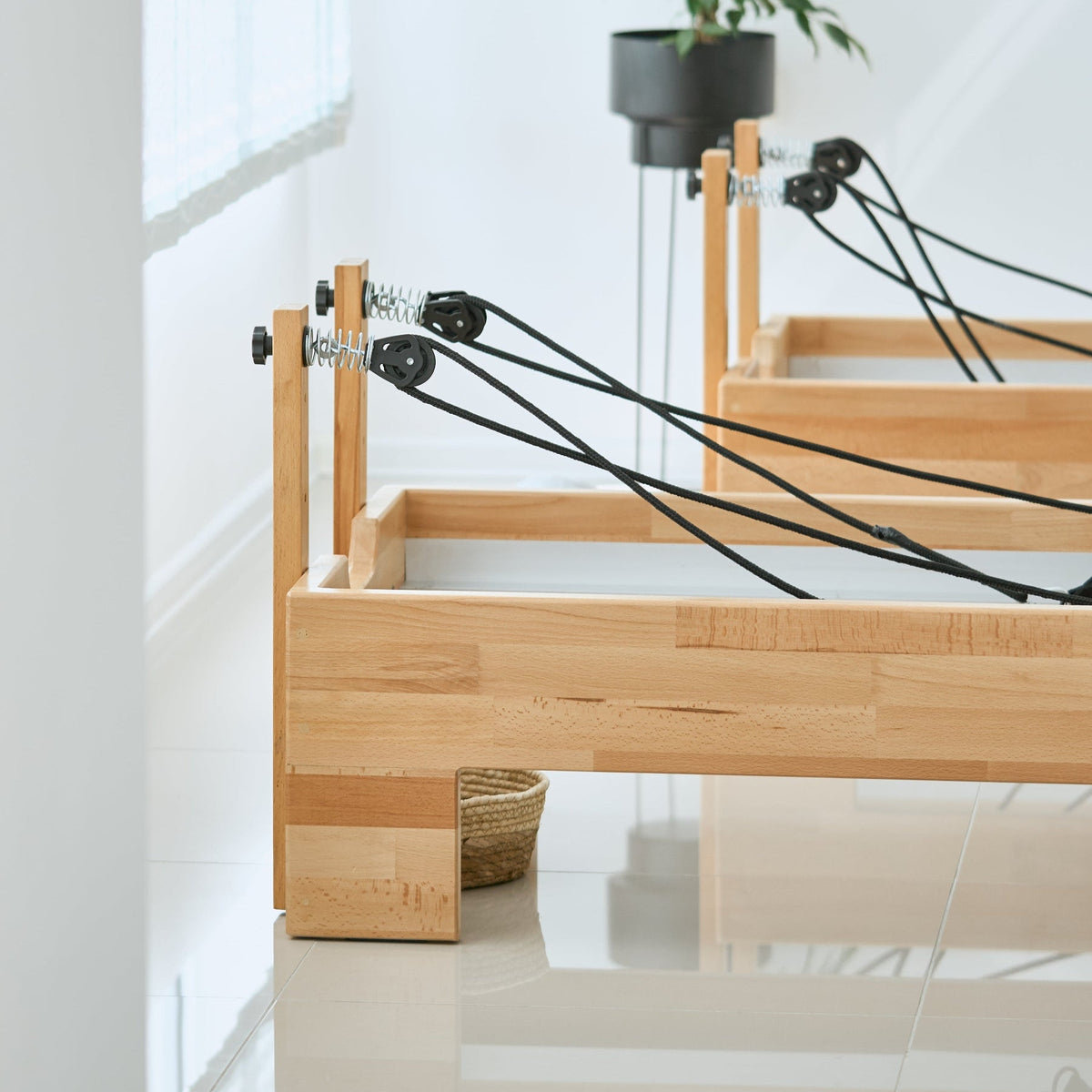 PersonalHour Pilates Reformer Wooden Frame — product view 1