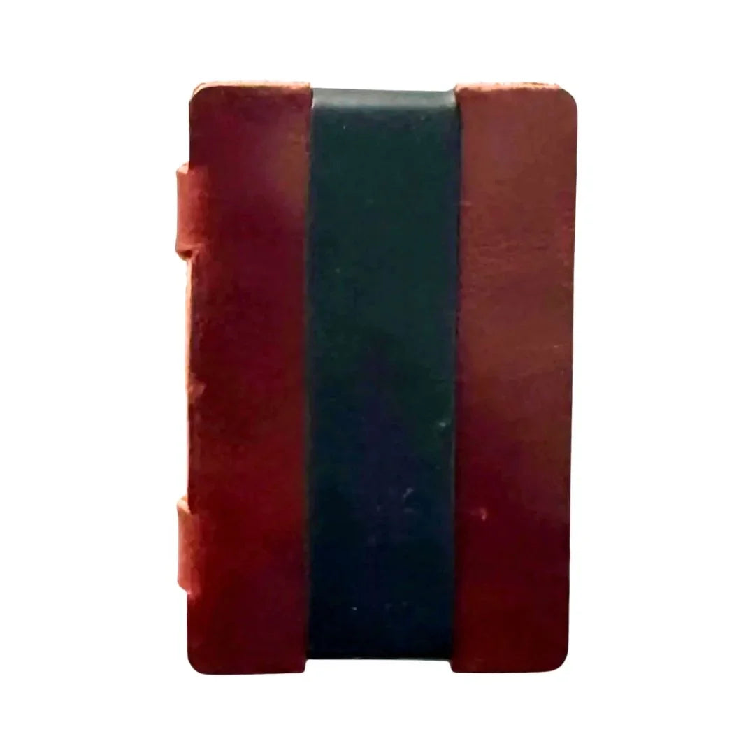 Recycled Firefighter Full Grain Leather Card Wallet — product view 6