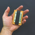 Recycled Firefighter Full Grain Leather Card Wallet — product view 2