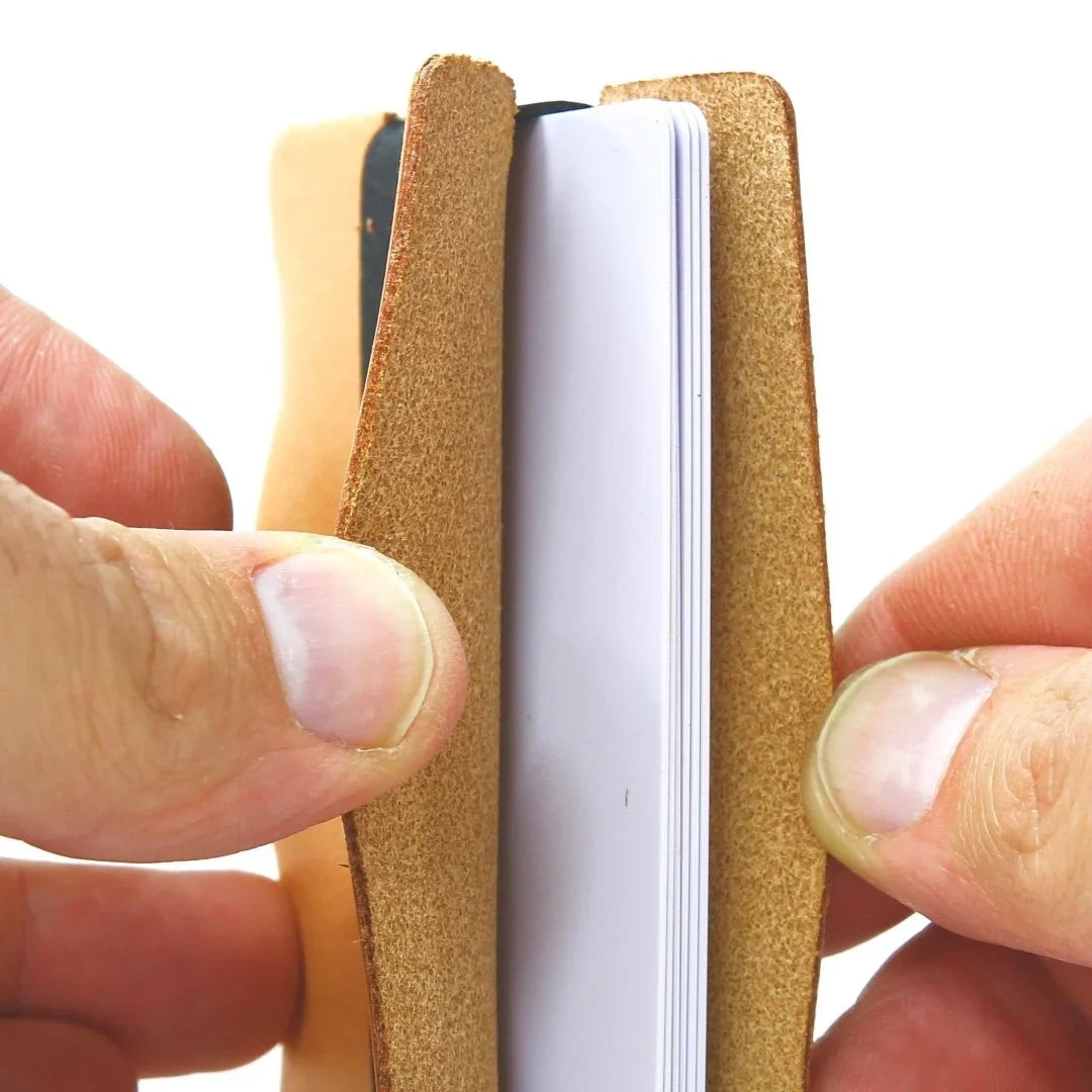 Recycled Firefighter Full Grain Leather Card Wallet — product view 13