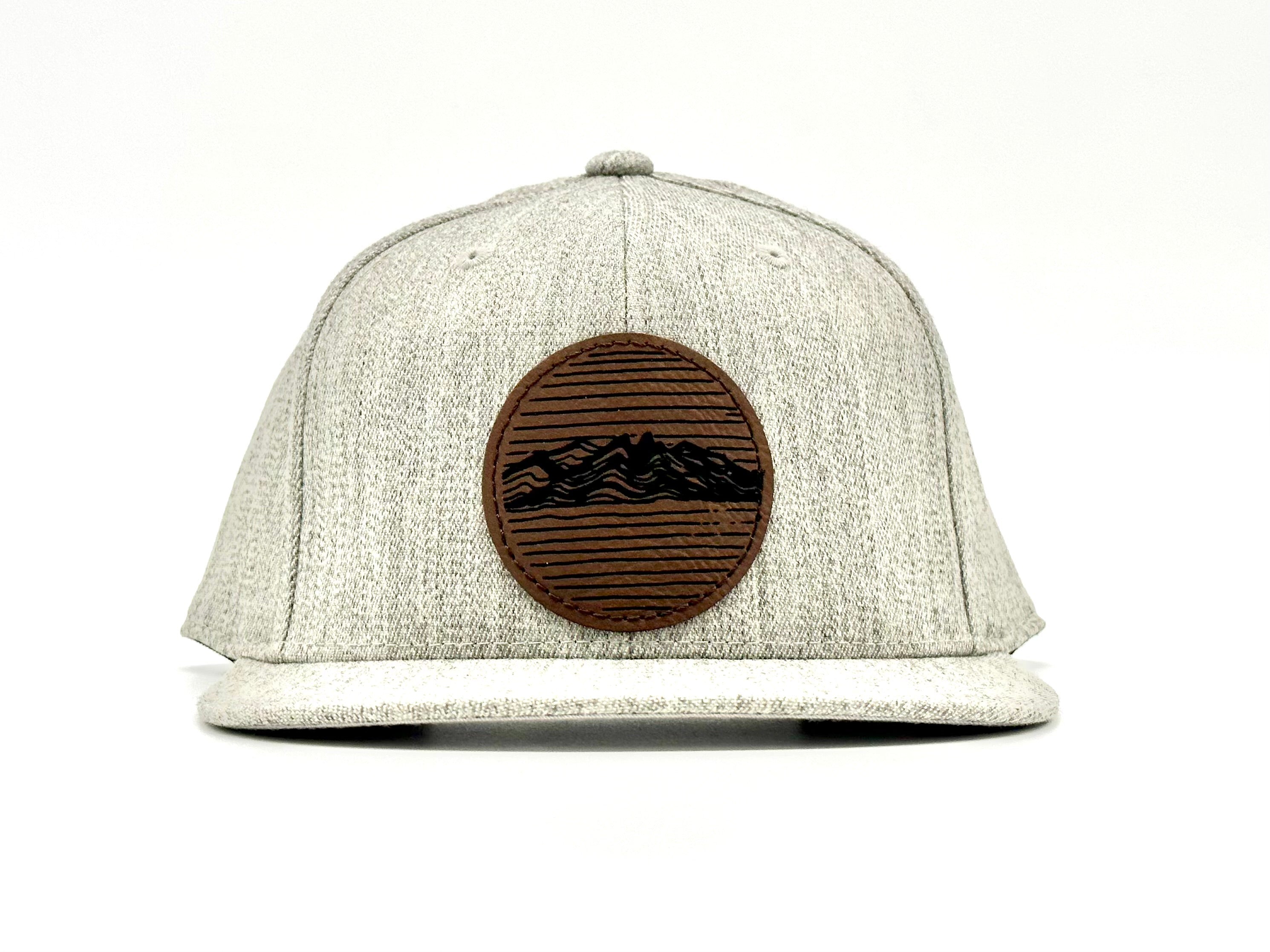 Pike Trail Rawhide Leather Patch Hats by Pike Trail