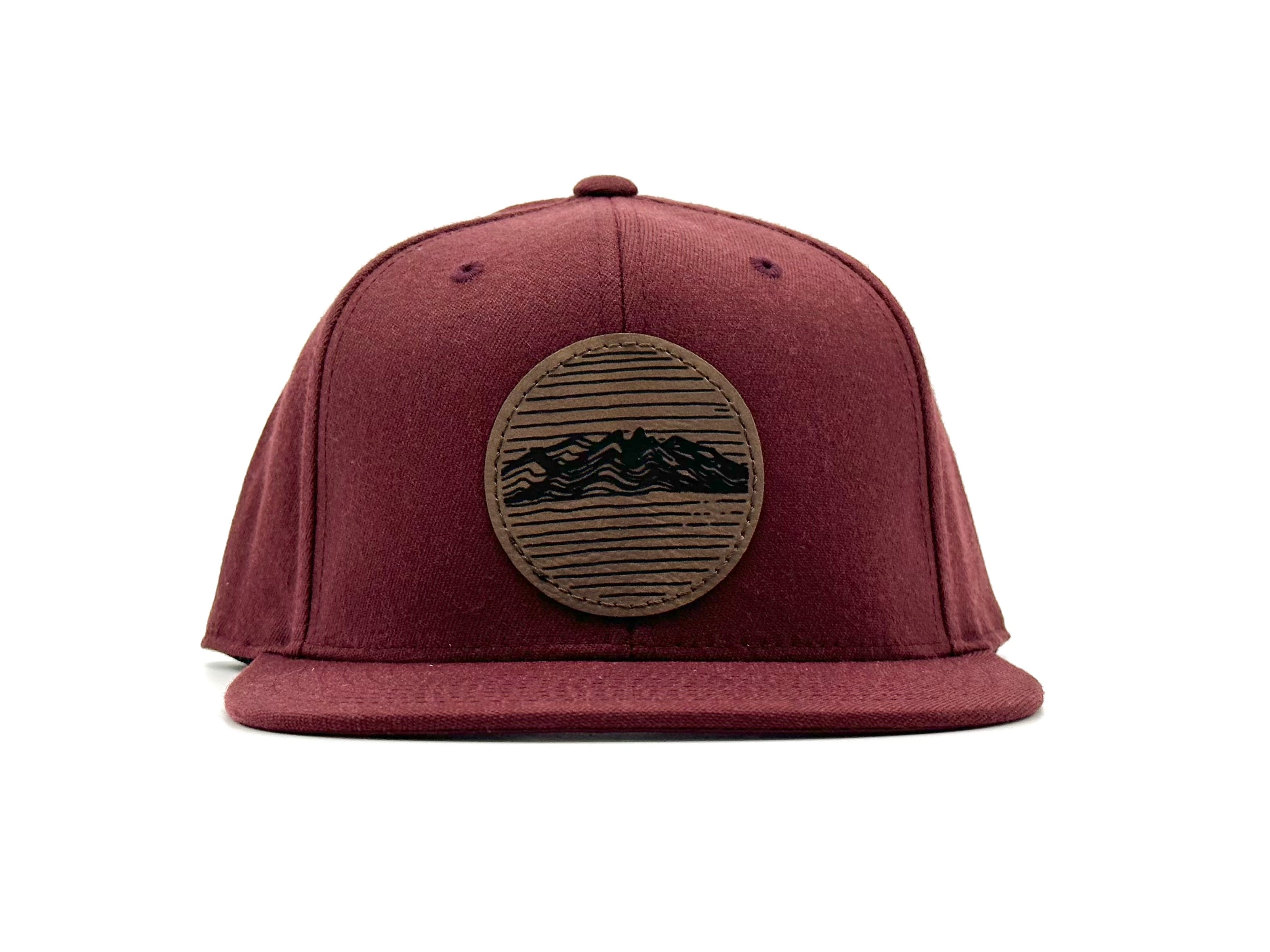 Pike Trail Rawhide Leather Patch Hats by Pike Trail
