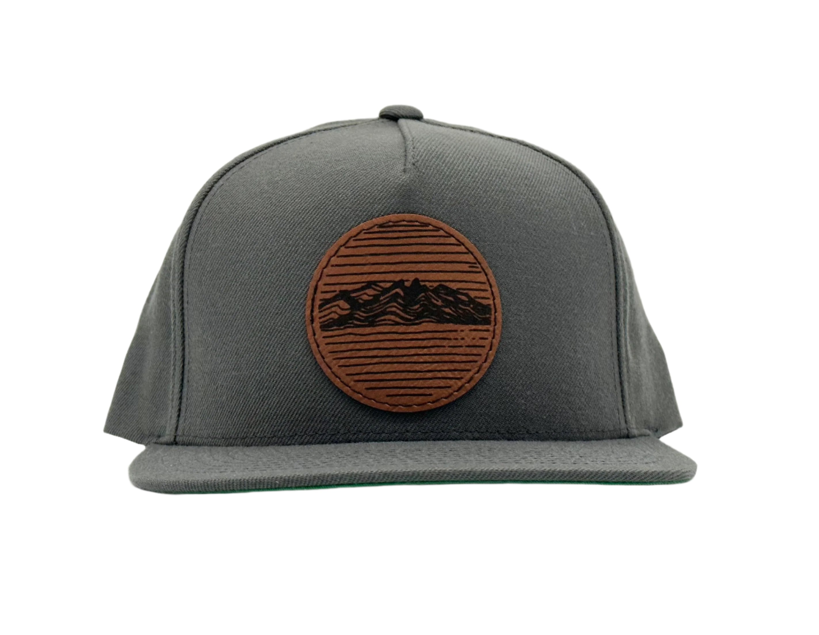 Pike Trail Rawhide Leather Patch Hats by Pike Trail
