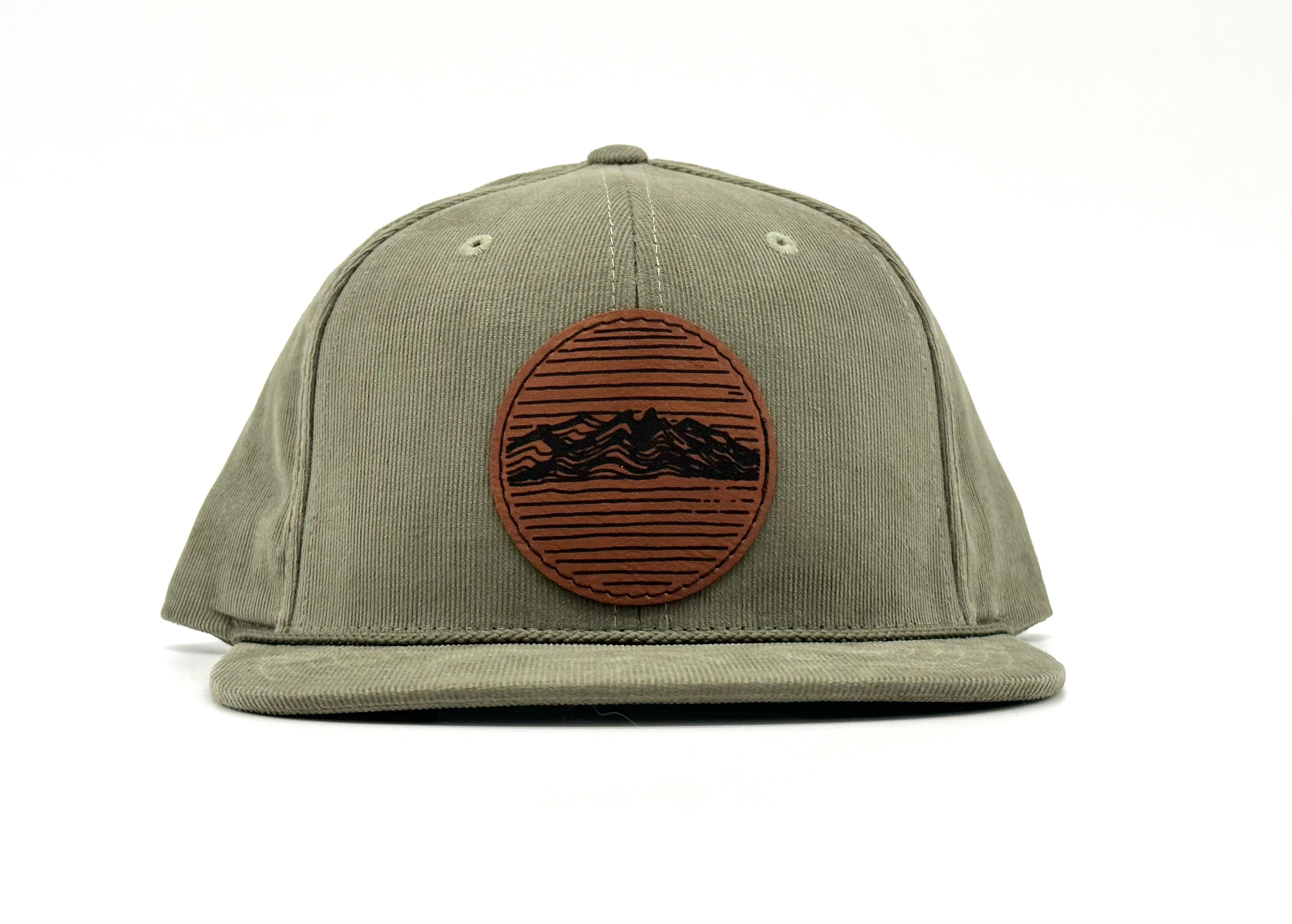 Pike Trail Rawhide Leather Patch Hats by Pike Trail