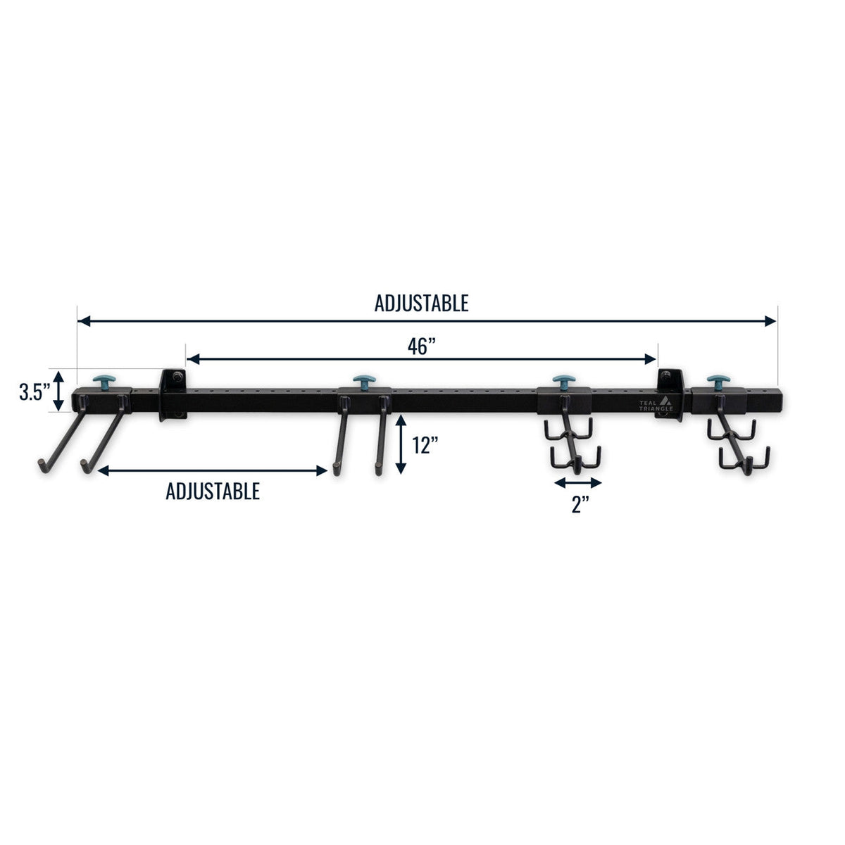 G-Hike & Camp | Adjustable Wall Storage System | Holds 300 lbs - product view 3
