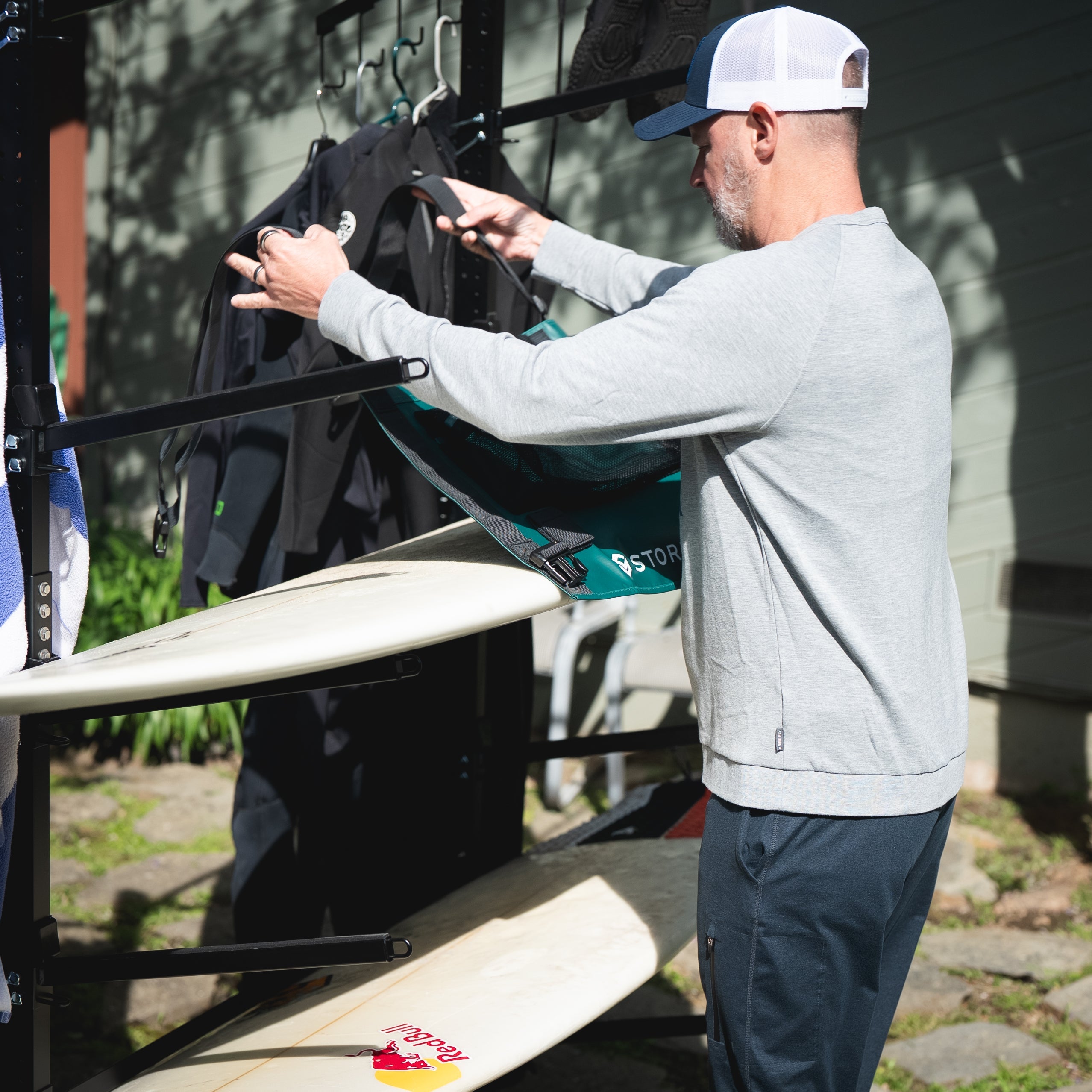 StoreYourBoard G-Surf PRO 8-Board Surf & SUP Rack — product view 11