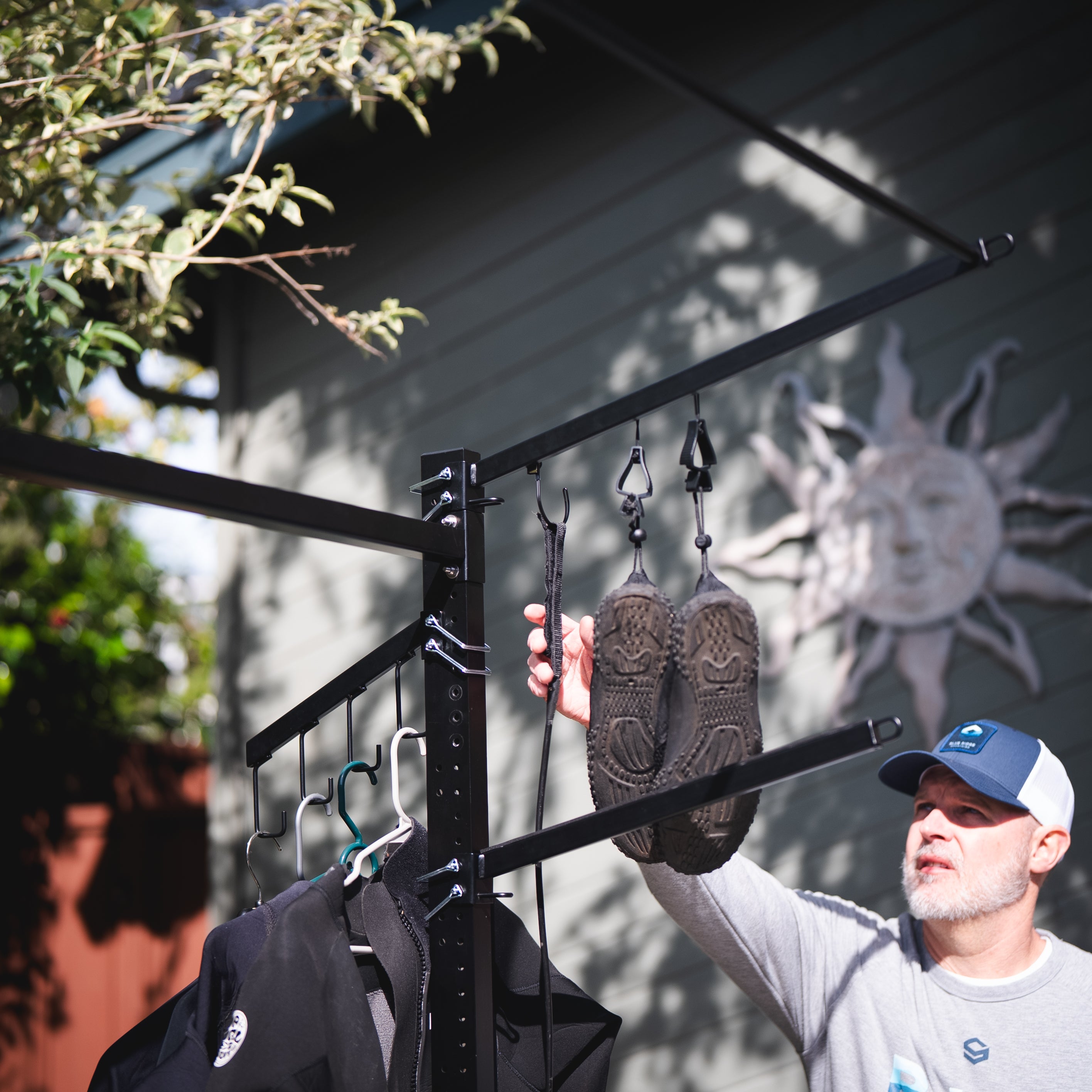 StoreYourBoard G-Surf PRO 8-Board Surf & SUP Rack — product view 8
