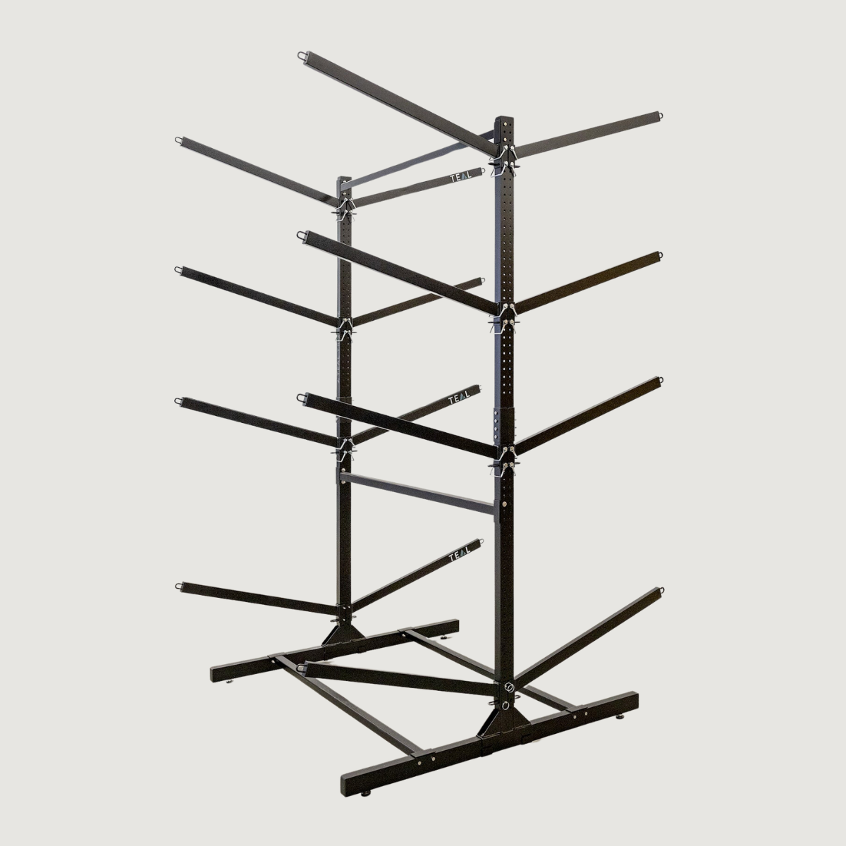 StoreYourBoard G-Watersport 8-Level Double-Sided Rack, Black — product view 2