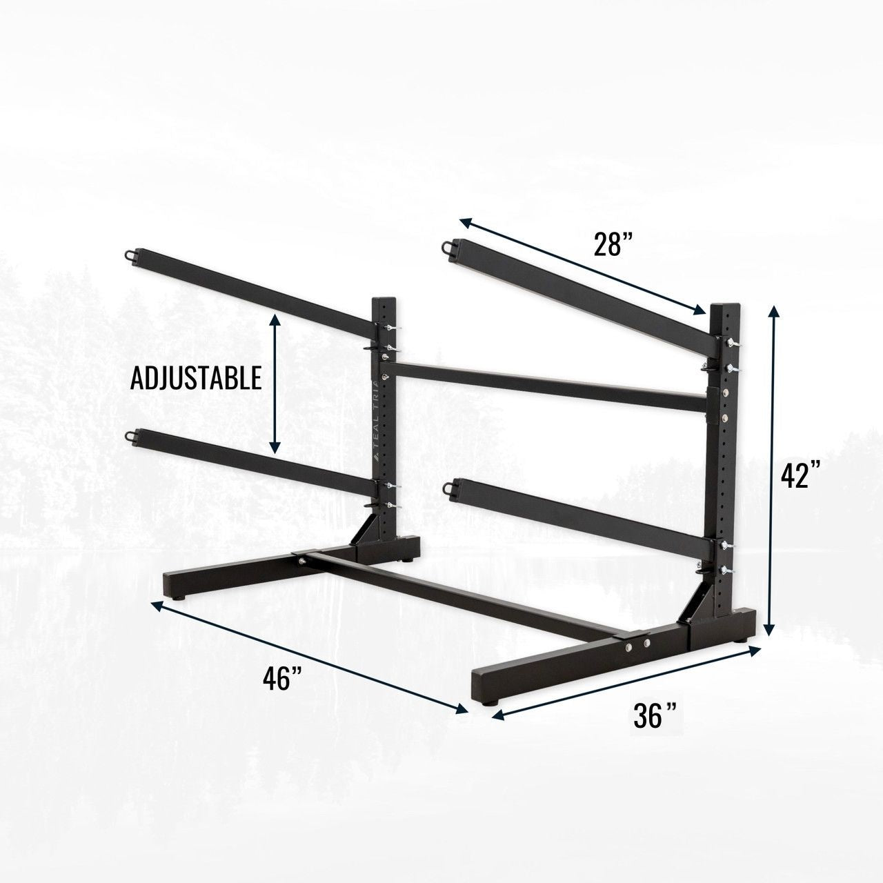 G-Surfboard & SUP Rack | Indoor-Outdoor Storage | 2 Levels - product view 4