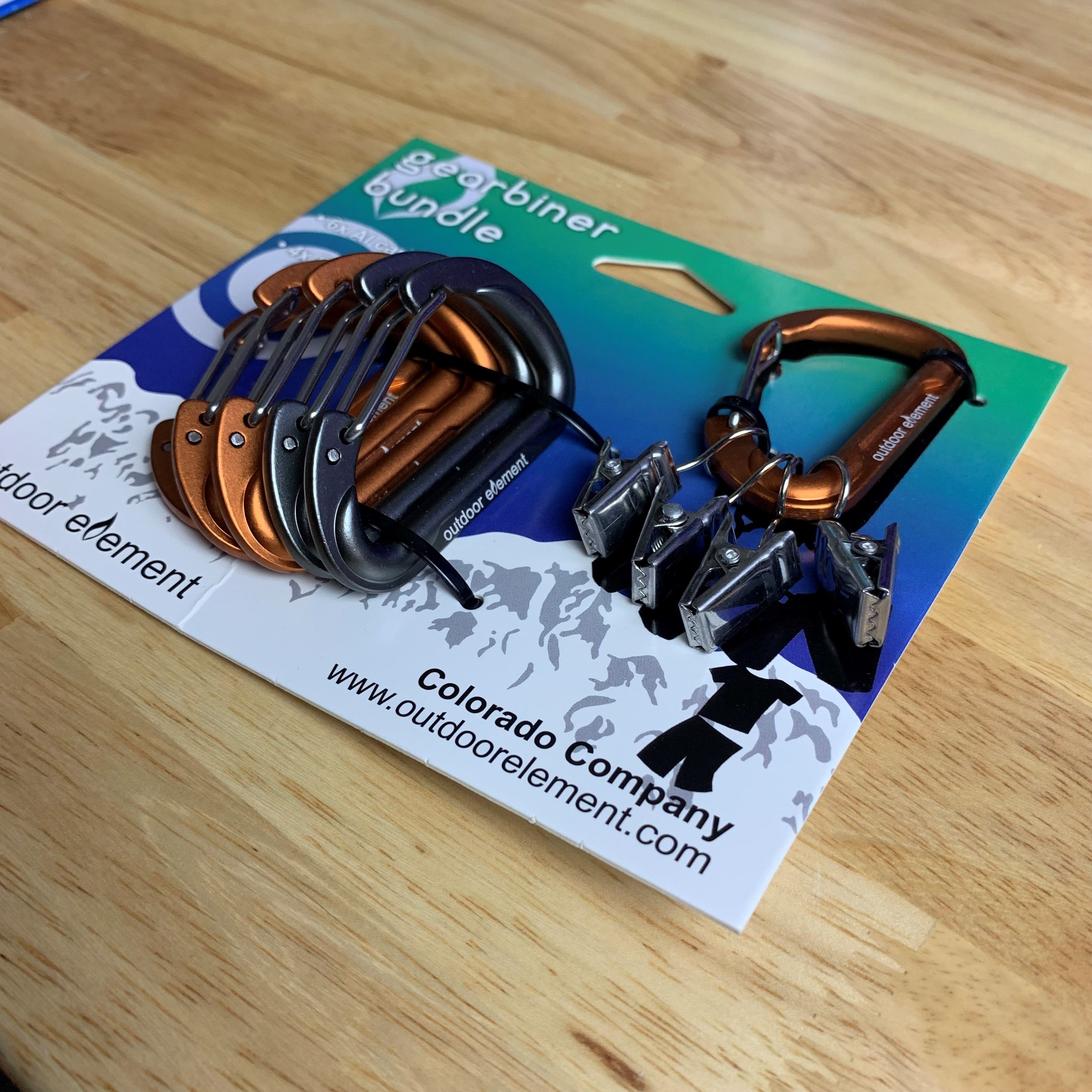 Outdoor Element Gearbiner Clip Set