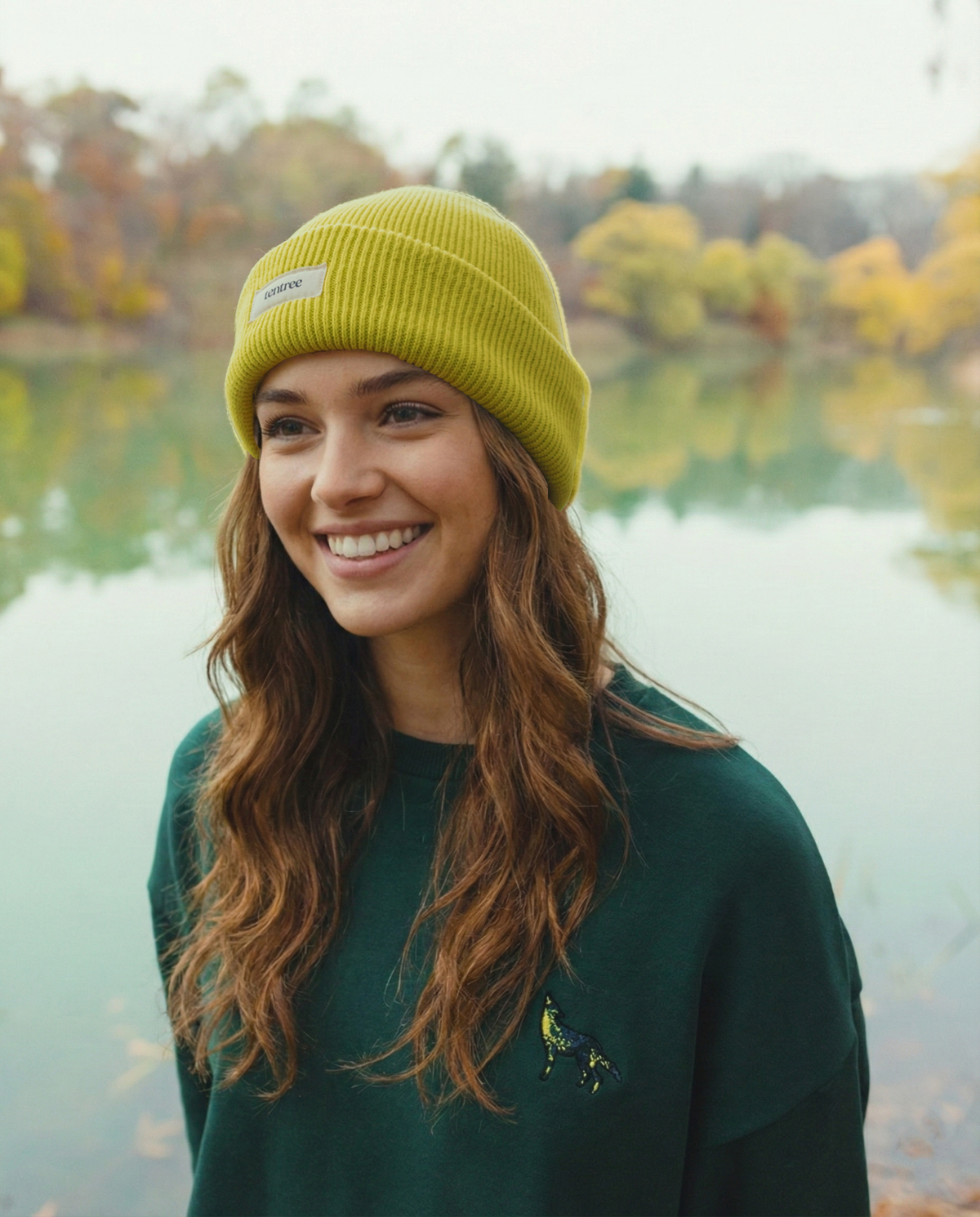 Tentree Alden Beanie - Chartreuse