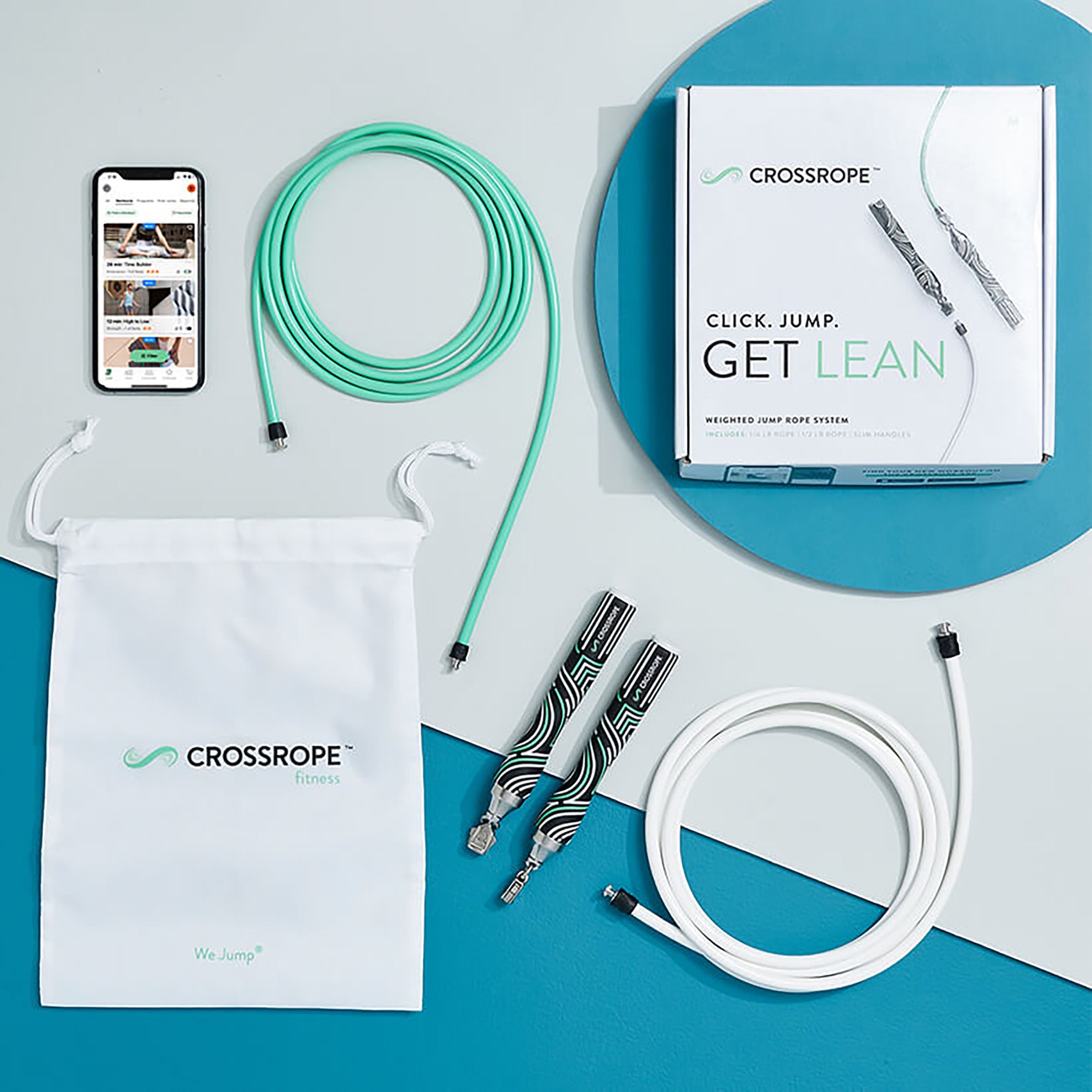 Crossrope Get Lean Weighted Jump Rope Set — product view 5