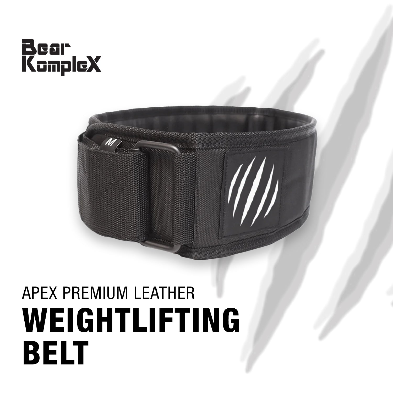 Bear KompleX "APEX" Premium Leather Weight Lifting Belt by Bear KompleX