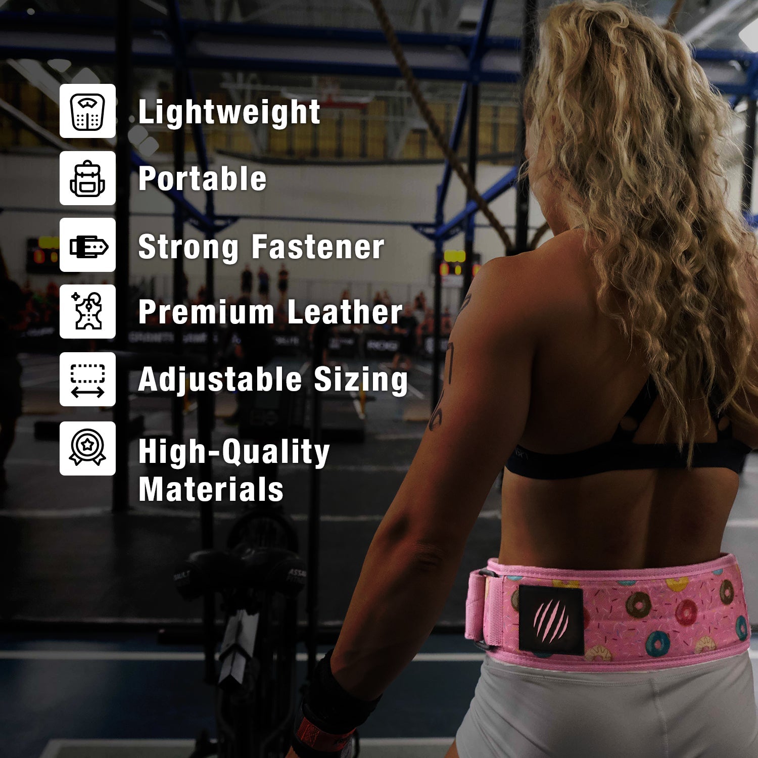 Bear KompleX "APEX" Premium Leather Weight Lifting Belt by Bear KompleX