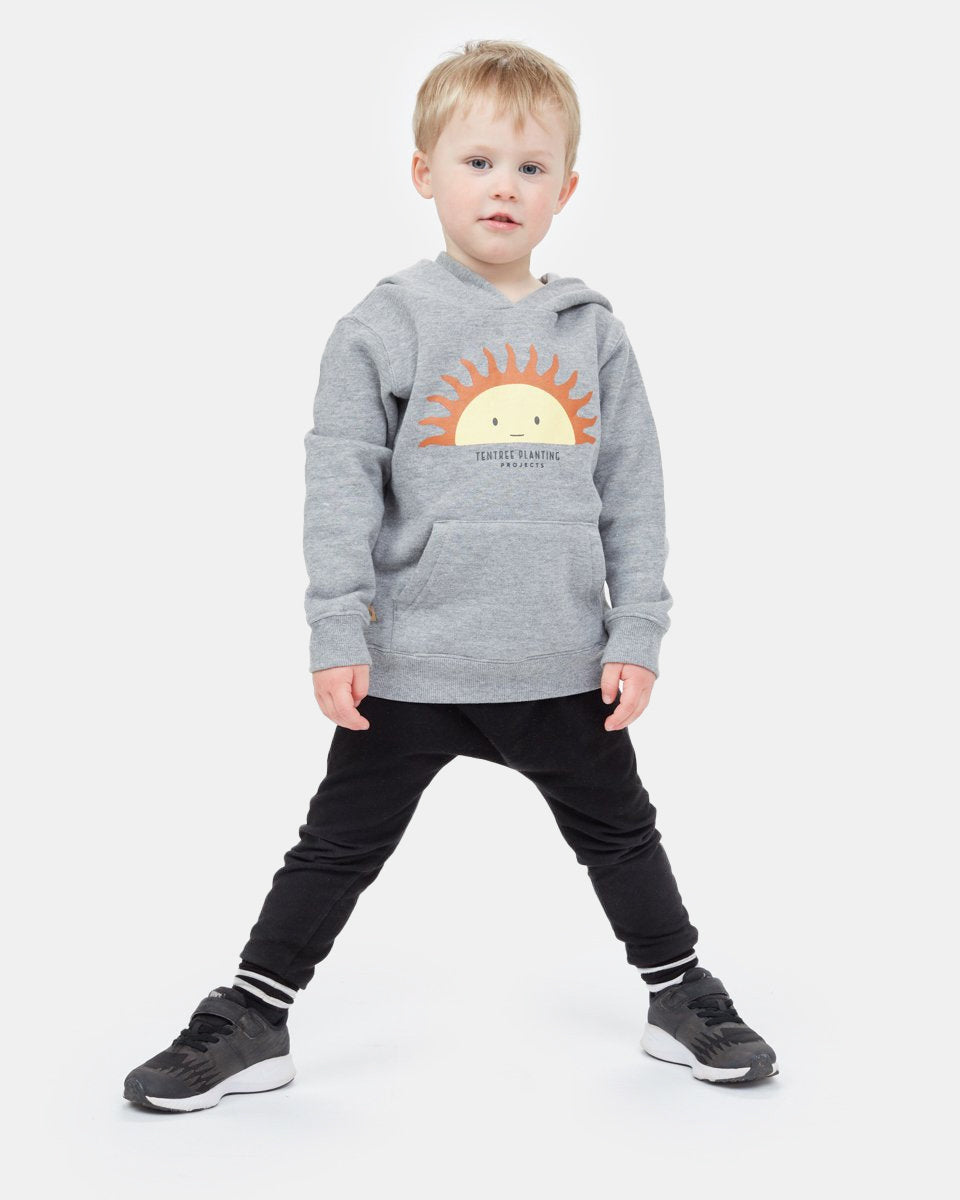 Tentree Kids Madagascar Sun Hoodie - Grey Heather