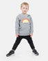 Tentree Kids Madagascar Sun Hoodie - Grey Heather