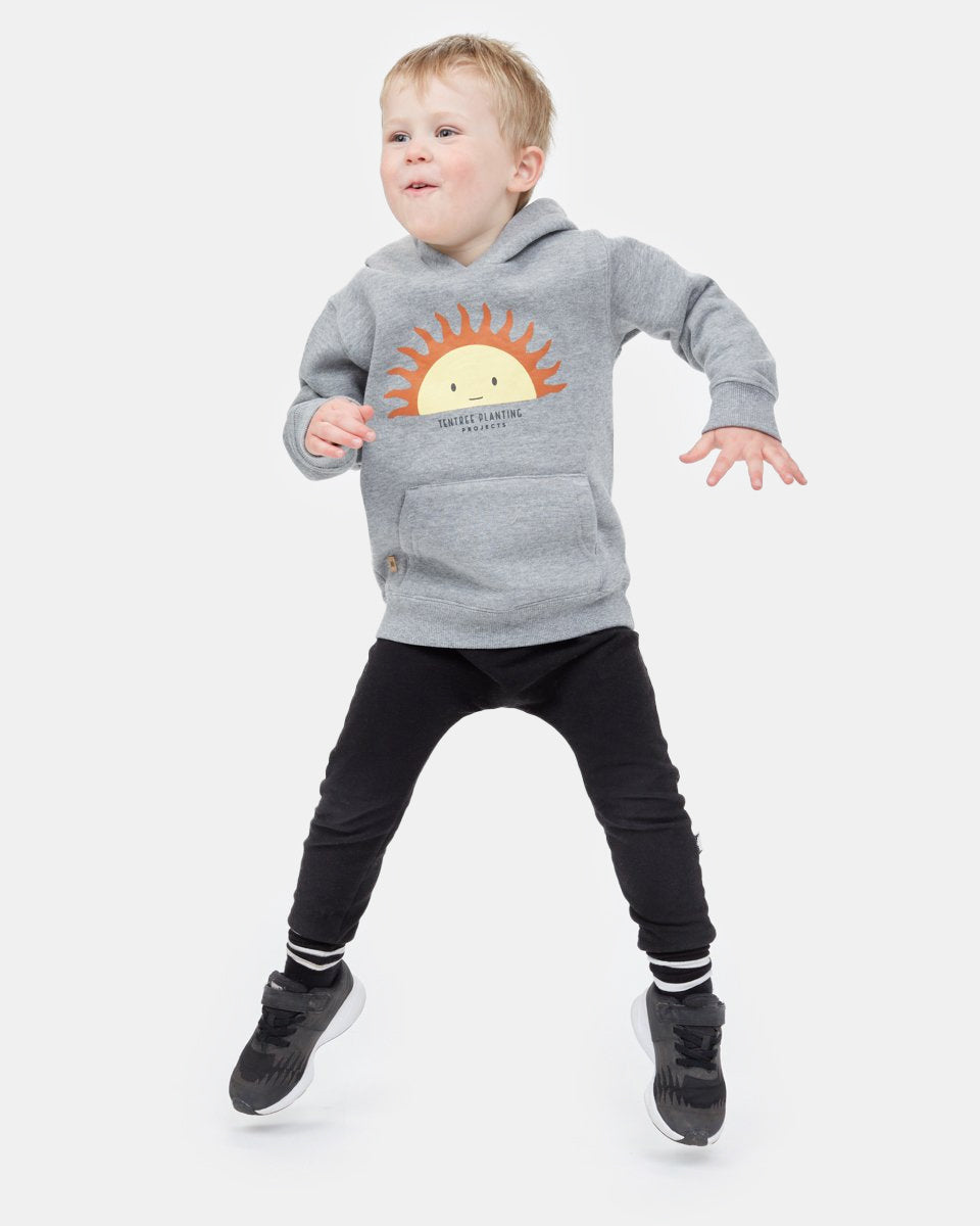 Tentree Kids Madagascar Sun Hoodie - Grey Heather