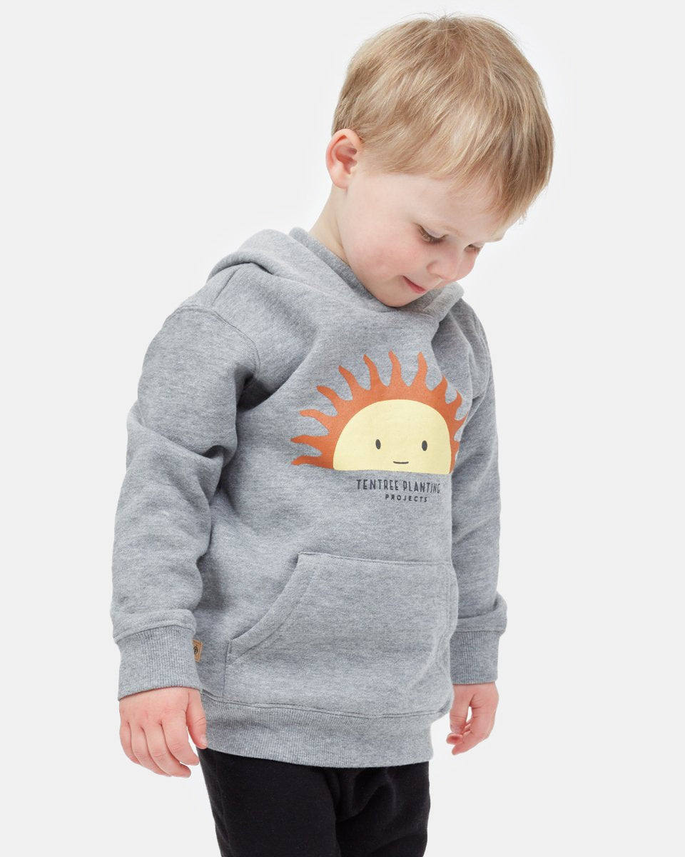 Tentree Kids Madagascar Sun Hoodie - Grey Heather