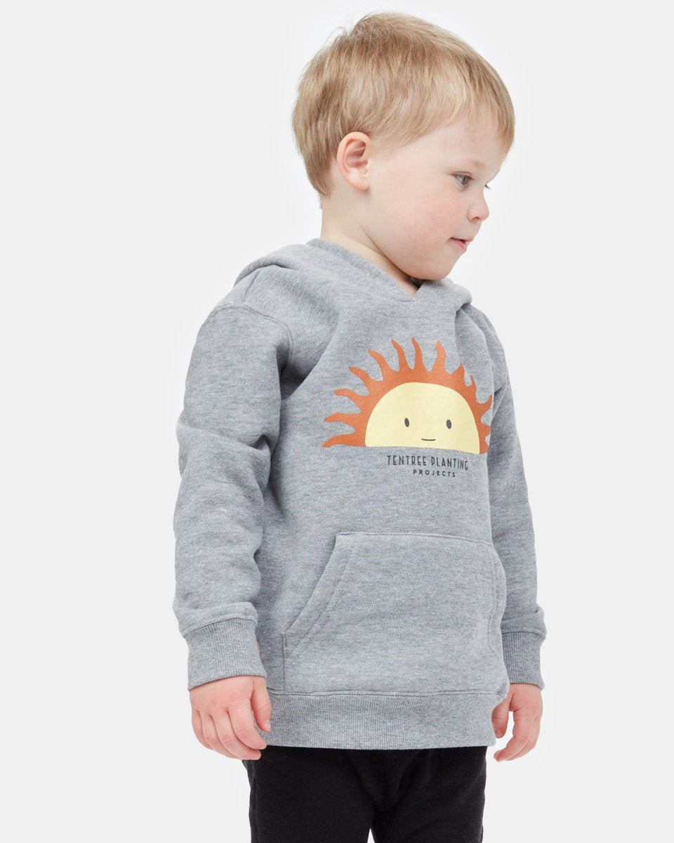 Tentree Kids Madagascar Sun Hoodie - Grey Heather
