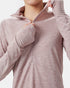 Tentree InMotion 1/4 Zip - Twilight Mauve Heather
