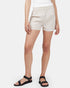 Tentree TreeLinen Offshore Short - Silver Cloud Grey