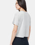 Tentree Golden Spruce Crop T-Shirt - Hi Rise Grey Heather