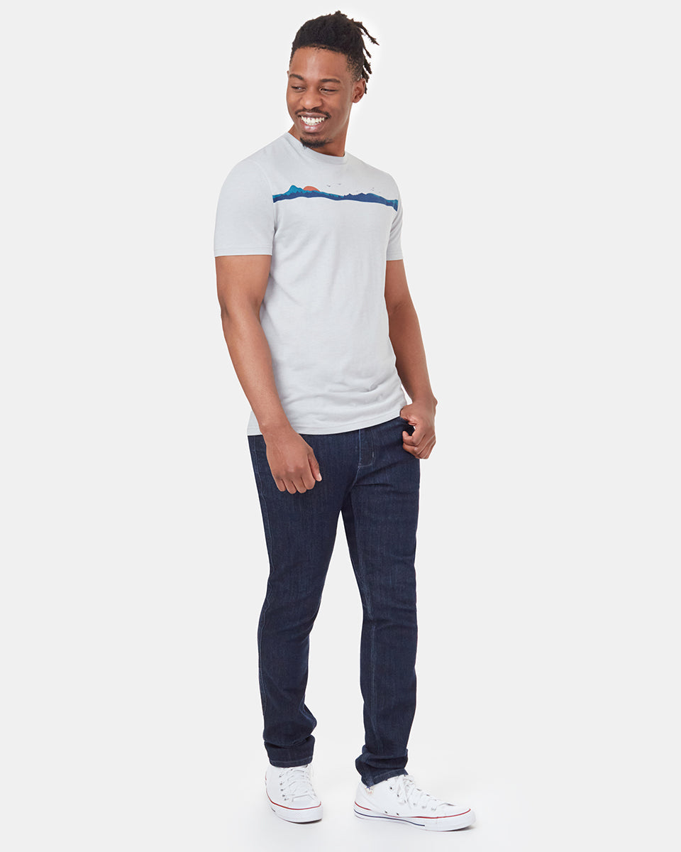 Tentree Coastal Classic T-Shirt - Grey Heather
