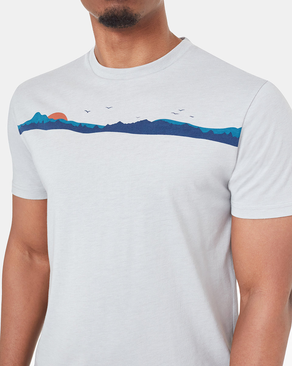 Tentree Coastal Classic T-Shirt - Grey Heather