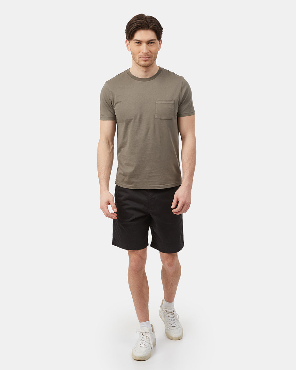 Tentree Natural Dye Pocket T-Shirt - Granite Grey