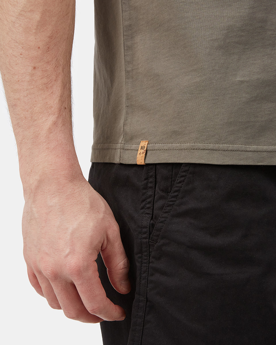 Tentree Natural Dye Pocket T-Shirt - Granite Grey