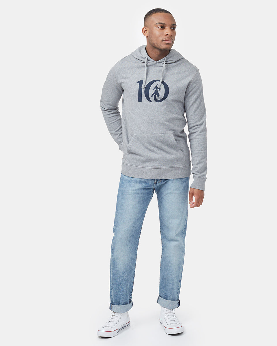 Tentree Ten Classic Hoodie - Grey Heather