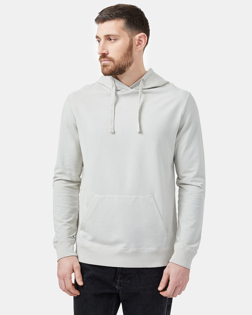 Tentree French Terry Reynard Hoodie - Silver Cloud Grey