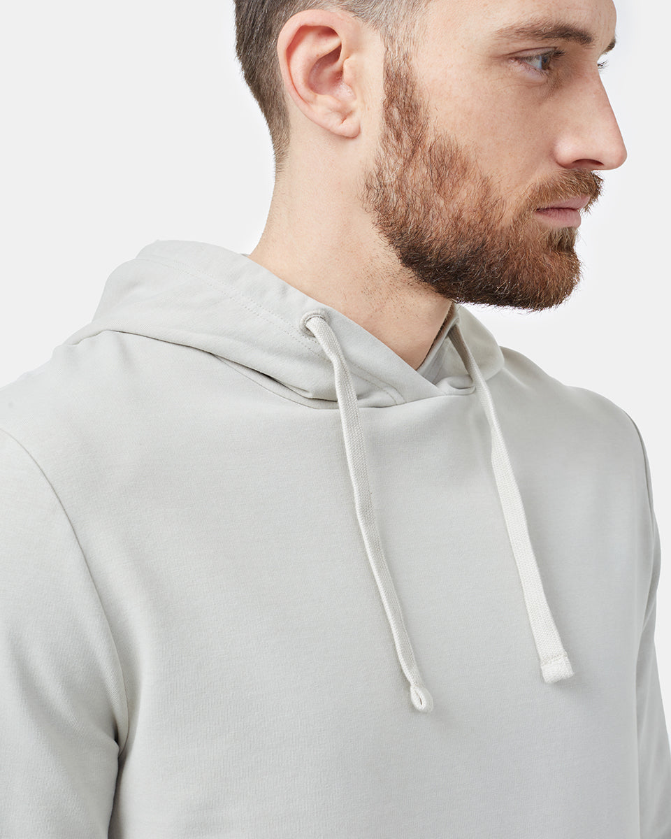 Tentree French Terry Reynard Hoodie - Silver Cloud Grey