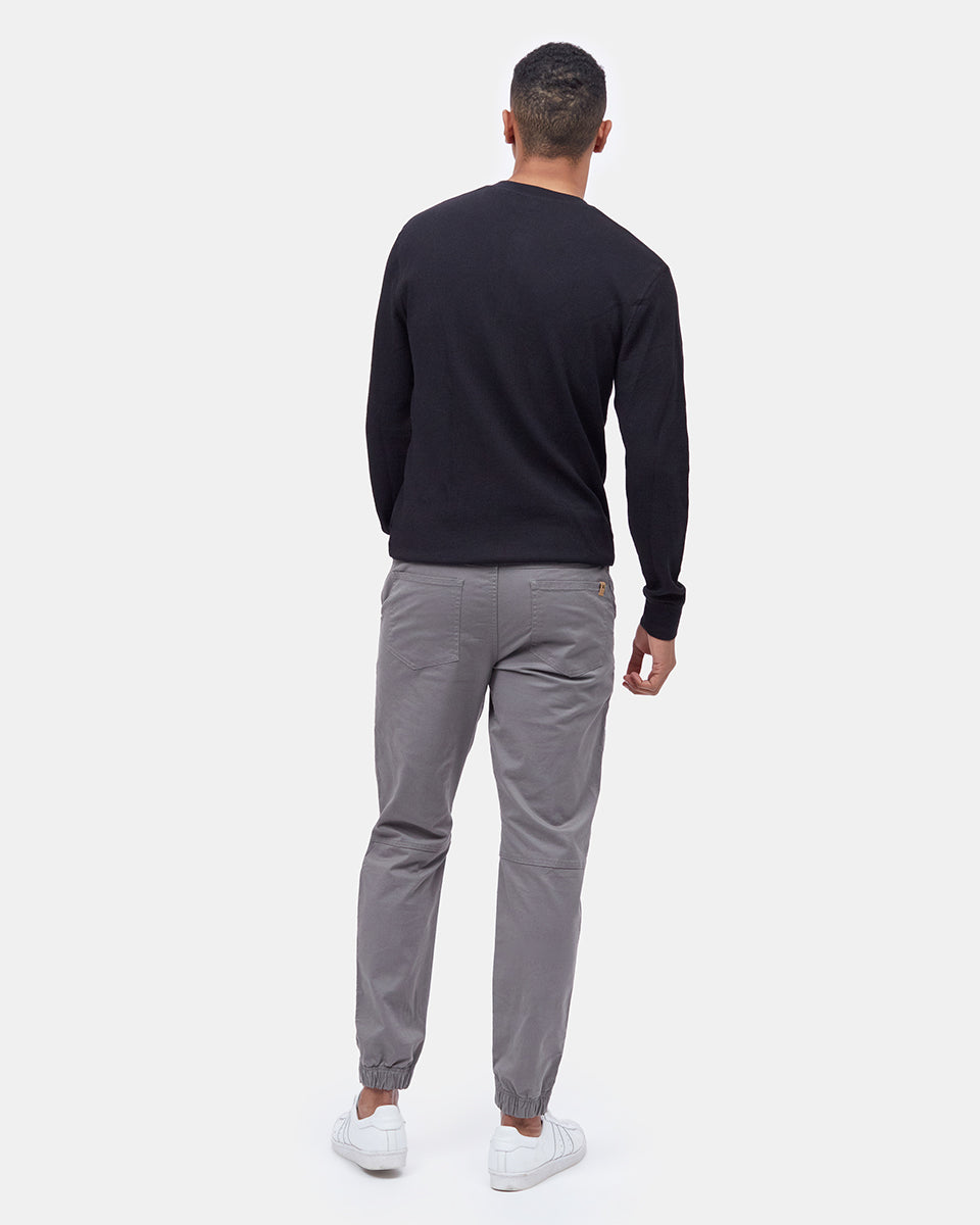 Tentree Stretch Twill Everyday Jogger - Gargoyle Grey