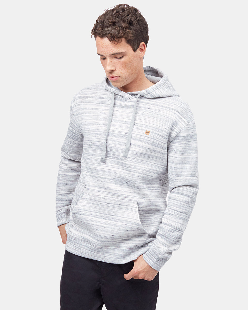 Tentree Sawyer Oversized Hoodie - Hi Rise Grey Space Dye