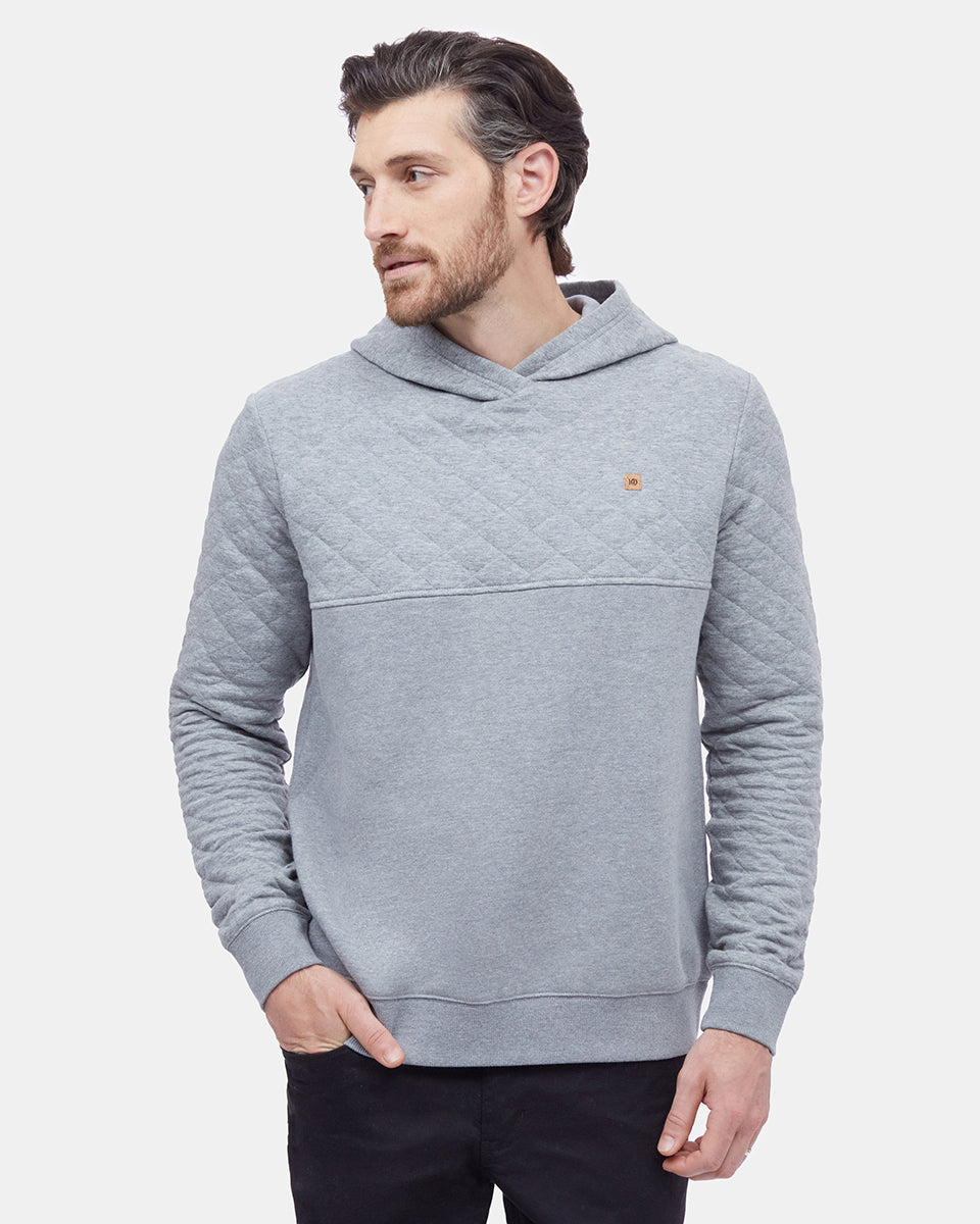 Tentree Quadra Hoodie - Grey Heather
