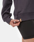 Tentree Women's Embroidey Crew - Periscope Grey