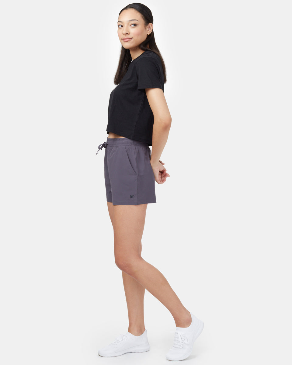 Tentree InMotion Fulton Short - Periscope Grey