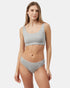 Tentree The Everyday Scoop Bralette - Medium Grey Heather