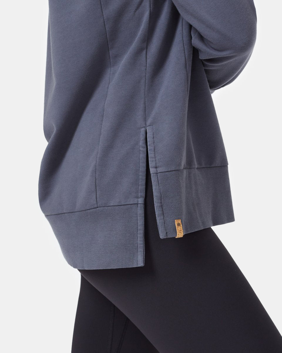 Tentree French Terry Tunic - Periscope Grey
