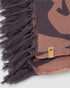 Tentree Organic Cotton Vintage Jungle Beach Blanket - Burlwood Pink_Periscope Grey