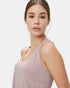 Tentree Women's inMotion Racerback Tank - Twilight Mauve Heather
