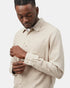 Tentree Hemp Button Front Shirt - Oatmeal