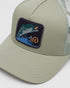 Tentree Lake Logo Altitude Hat - Light Moss Fish