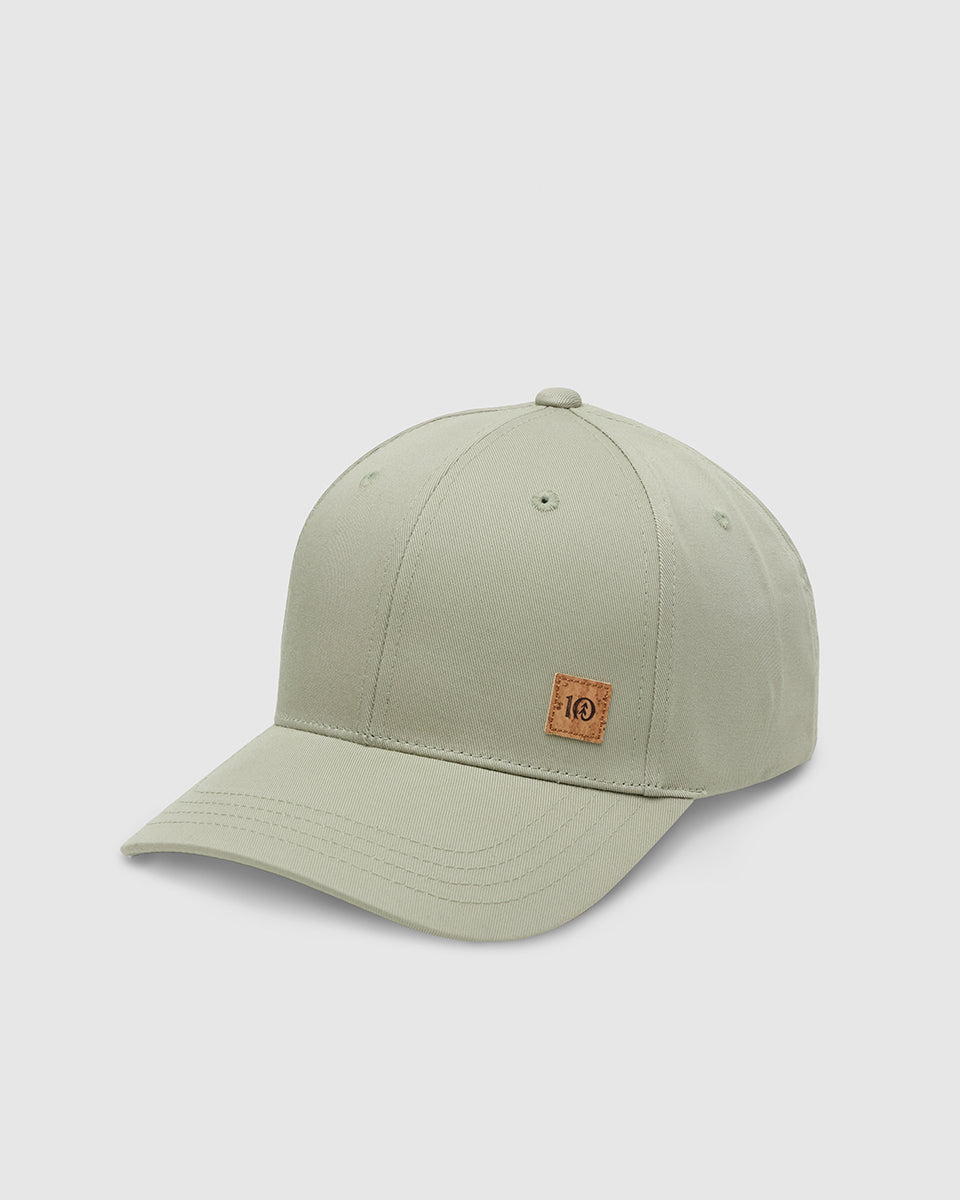 Tentree Cork Icon Elevation Hat - Light Moss