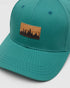 Tentree Juniper Cork Patch Elevation Hat - Tidal Teal Cork Patch