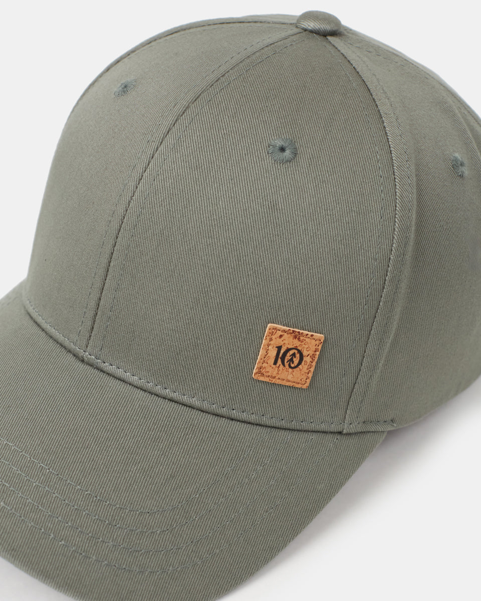 Tentree Cork Icon Elevation Hat - Agave Green