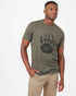 Tentree Men's Bear Claw T-Shirt - Olive Night Green Heather
