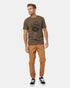 Tentree Men's Bear Claw T-Shirt - Tundra Heather Meteorite Black