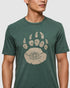 Tentree Men's Bear Claw T-Shirt - Forest Pine Heather Birchwood